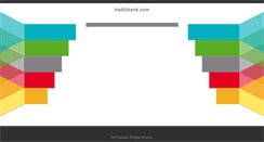 Desktop Screenshot of hadfcbank.com